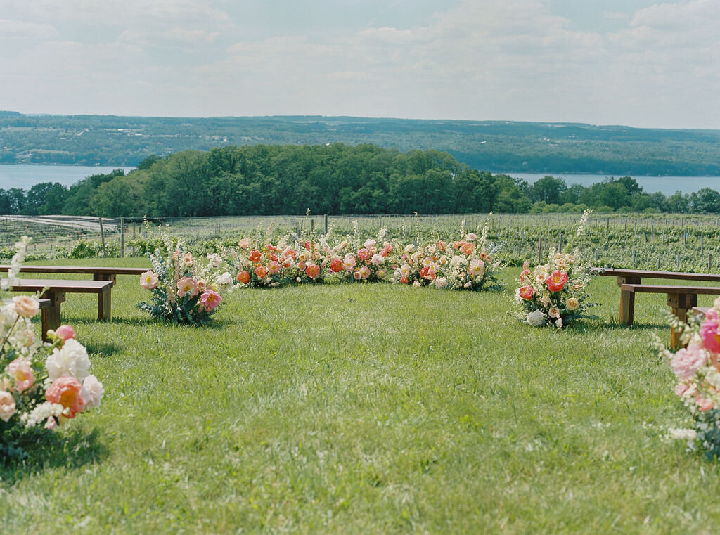 Finger Lakes Outdoor Wedding Ceremony Verve Event Co.