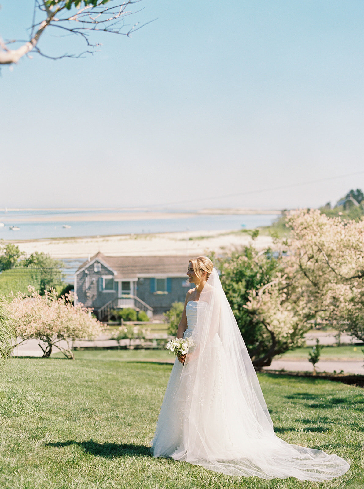 Nancy Meyers Inspired Wedding Design at a Private Estate in Chatham, MA-11