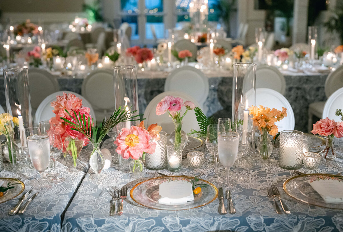 Wedding reception at Rosewood Baha Mar, planning by destination wedding planner Julian Leaver Events