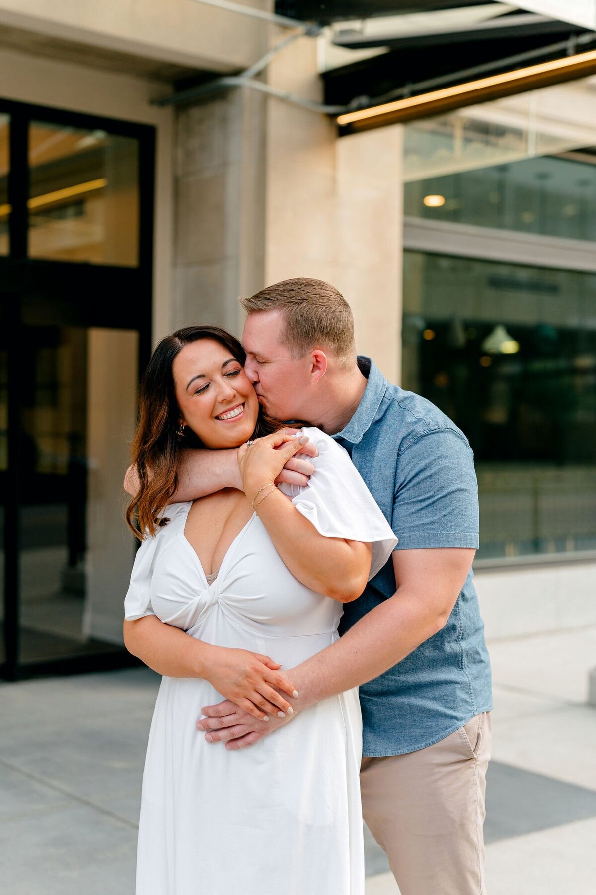 intimate-kiss-engagement-shoot