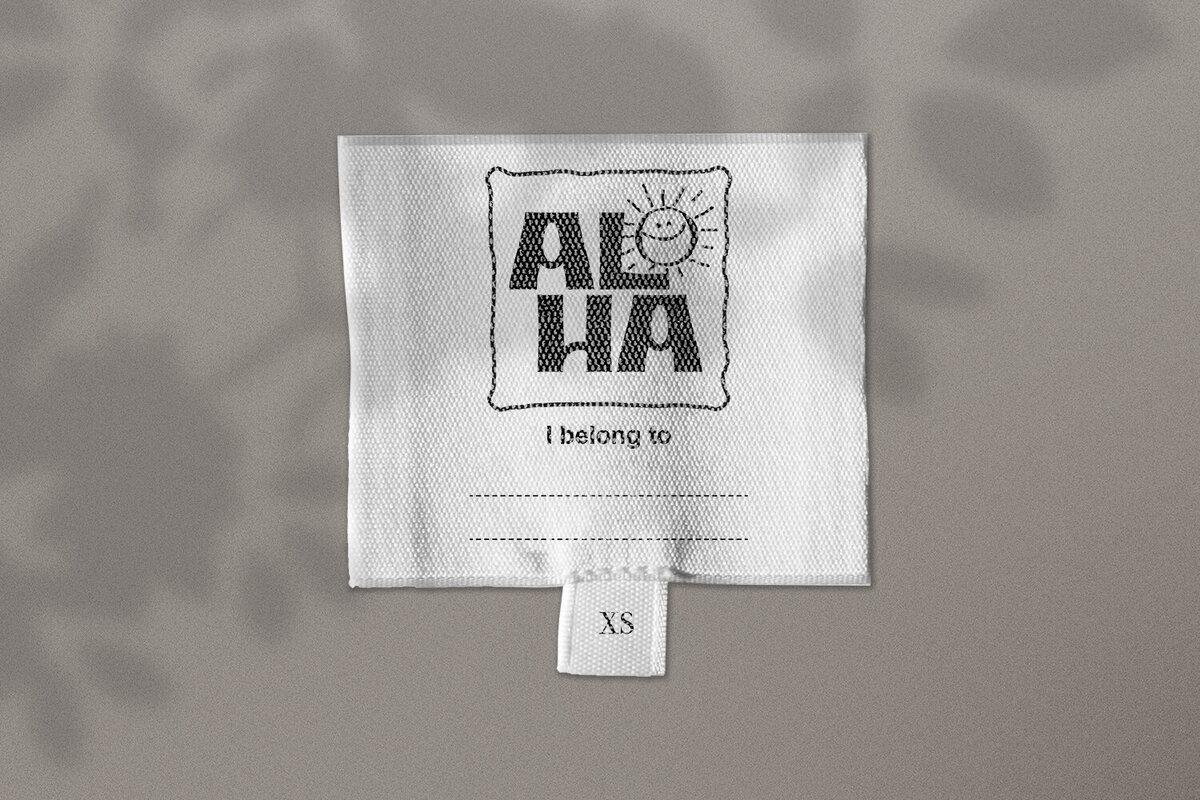 Aloha Inside Tag Mock up