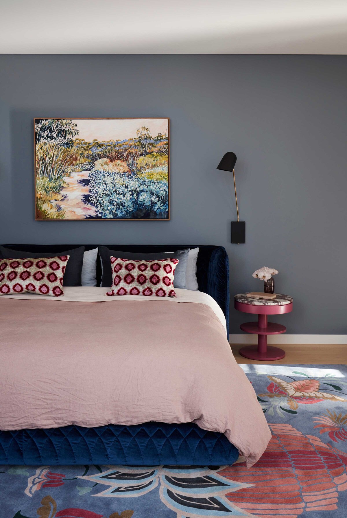 Sydney Inner West Interior Designer Bedroom Styling Decoration Art Curator Curation Consultancy