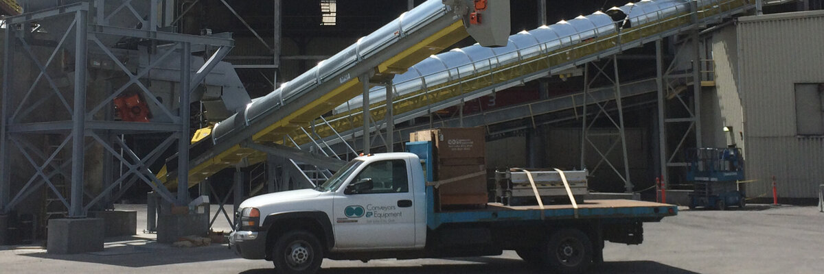 conveyors and equipment truck