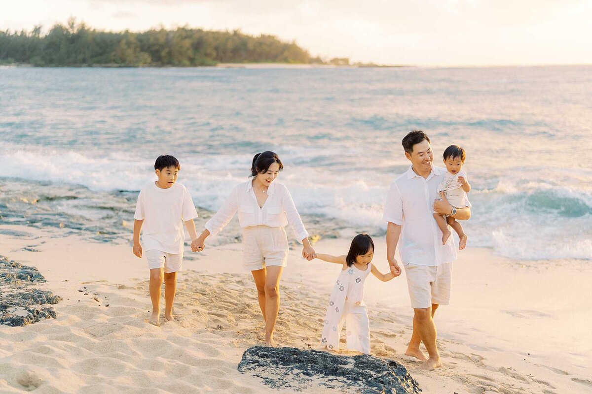 Turtle Bay Resort Family Photographer Oahu Hawaii Kim Family-1