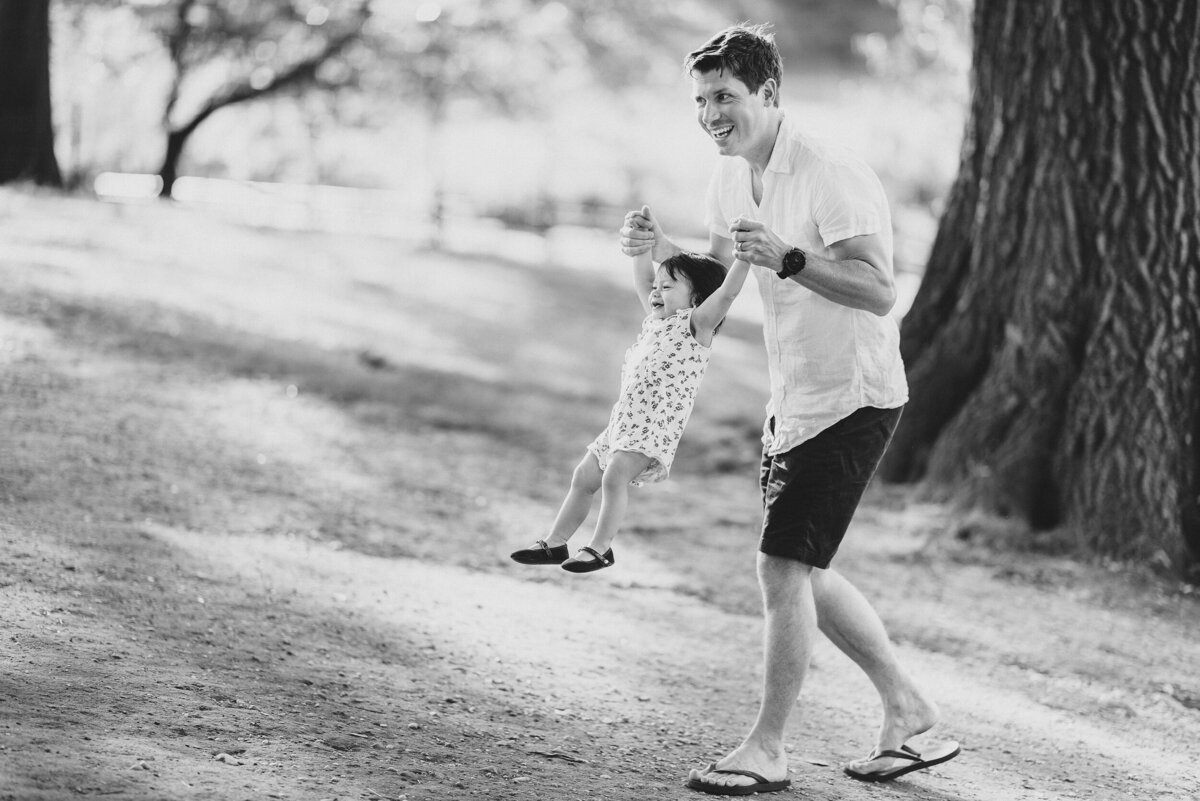 new york city family session taken at central park