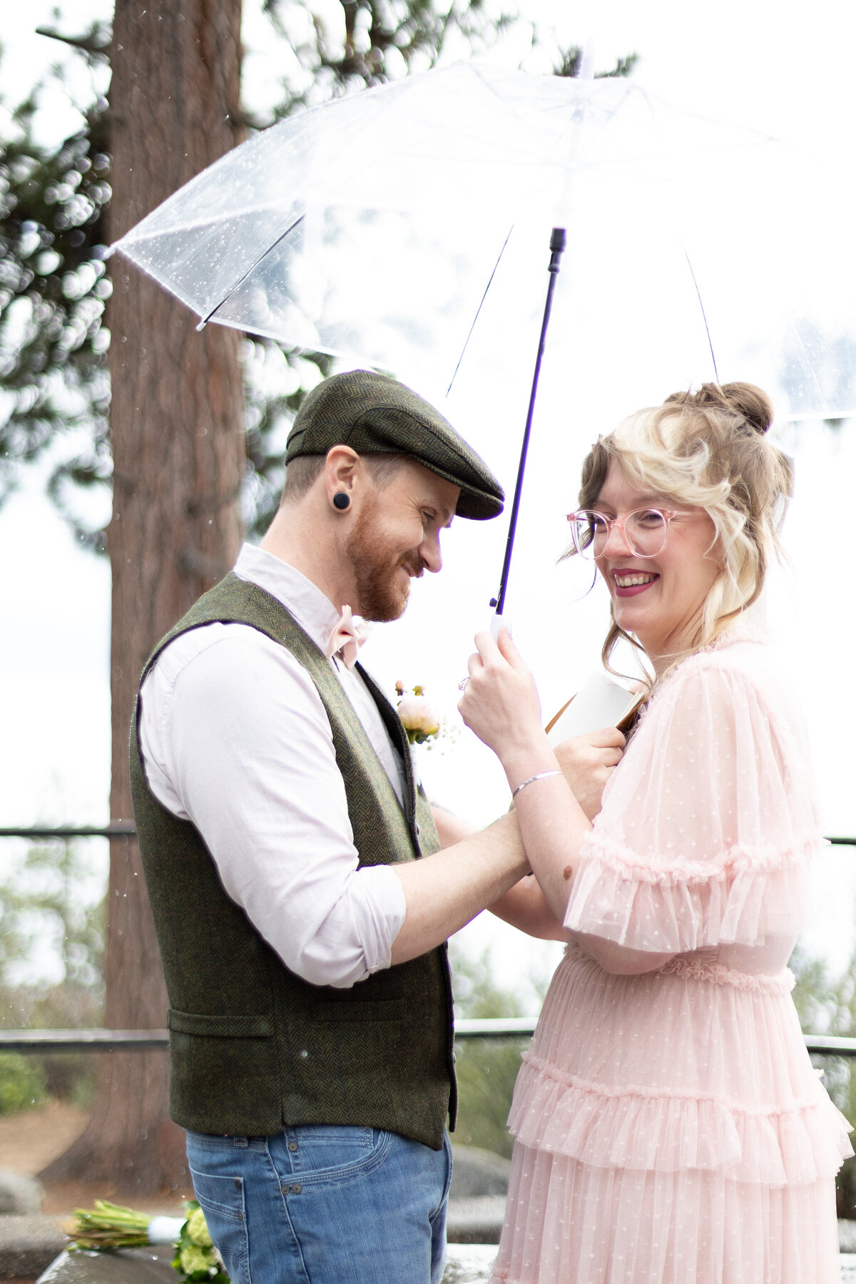 Lake Tahoe Mountaintop Elopement - 15