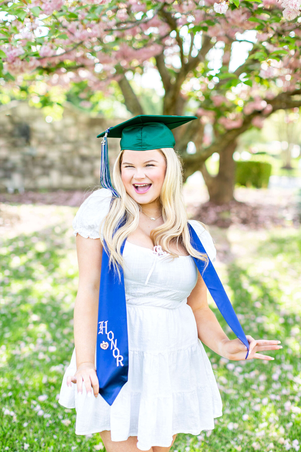 Spring Cap and Gown Senior Photoshoot 51