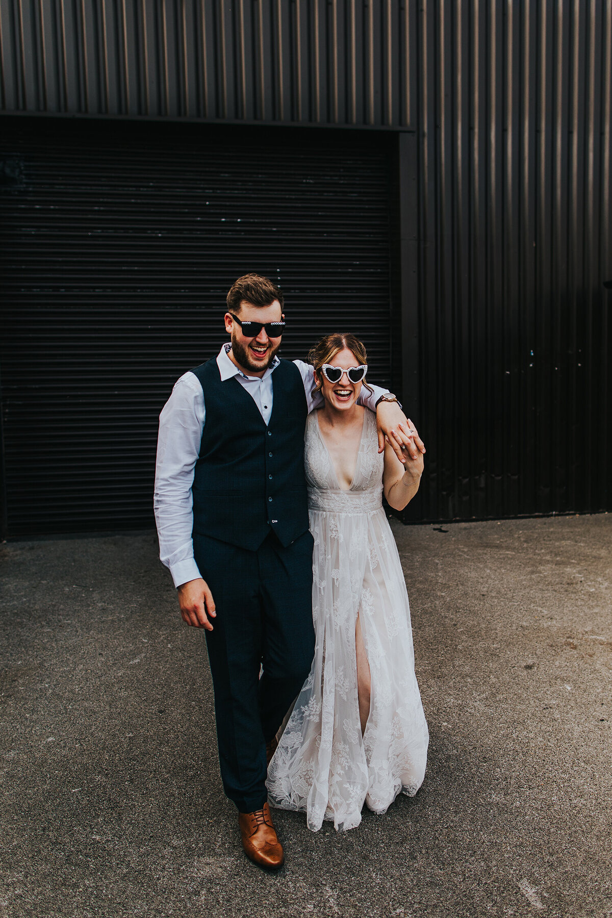 Alternative Wedding Photographers City Wedding Photography Nottingham Wedding Photographers Fun Weddings Alternative Couples1