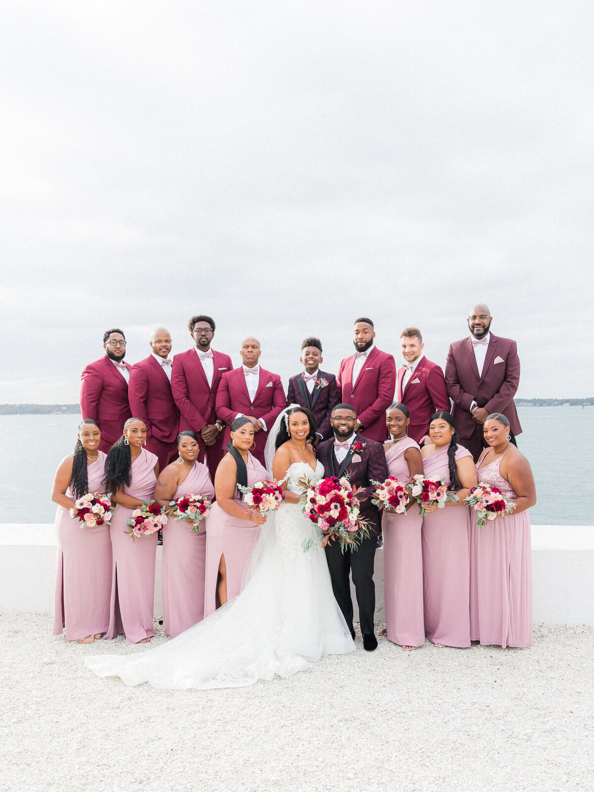 October Belle Mer Wedding in Newport RI - Jamal & Lashana Photography (24)