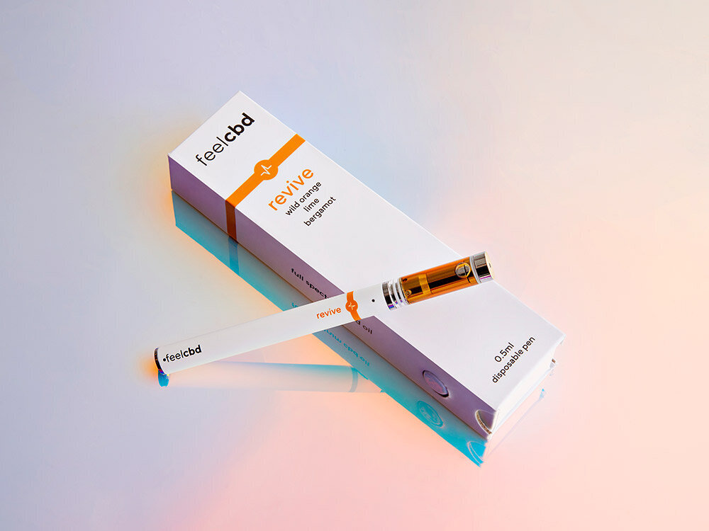 CBD revive wild orange disposable pen