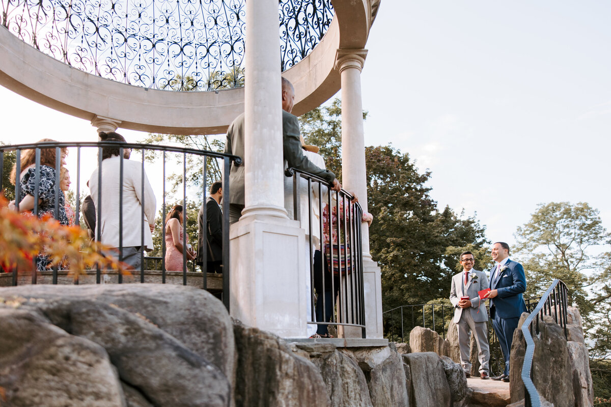 Mehul & Stefan - Rezdora NYC Untermyer Gardens - Intimate Wedding Previews 002