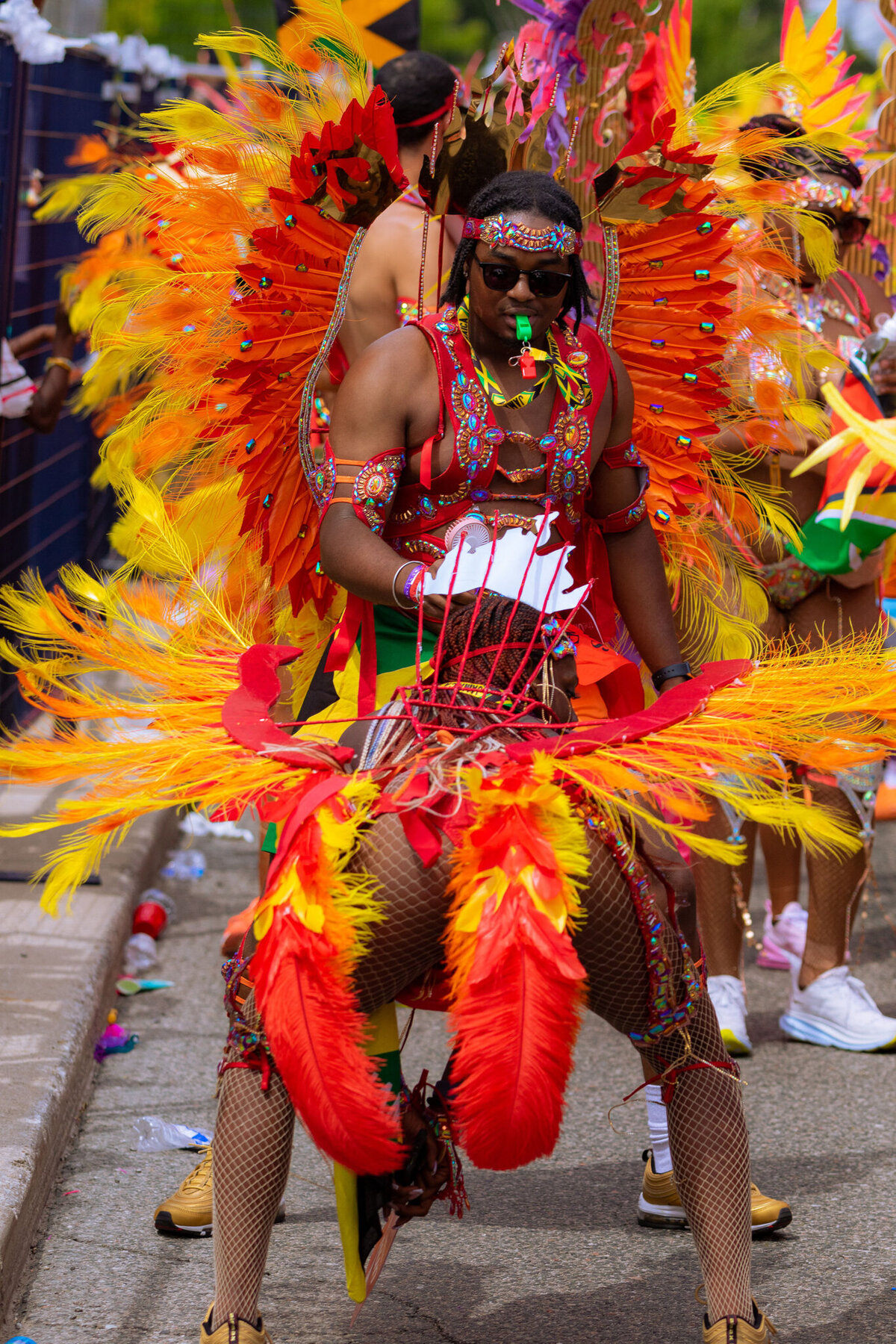 Photos of Masqueraders from Toronto Carnival 2023 - Sunlime Mas Band - Medium Band of The Year 2023-226