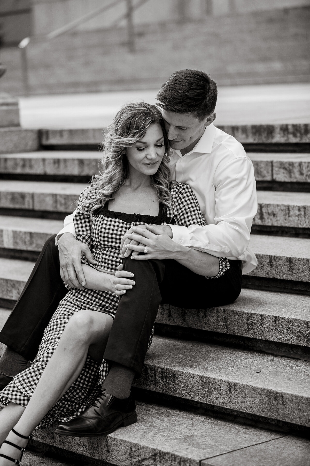 Dallas skyline engagement photos Hampton Morrow 0022