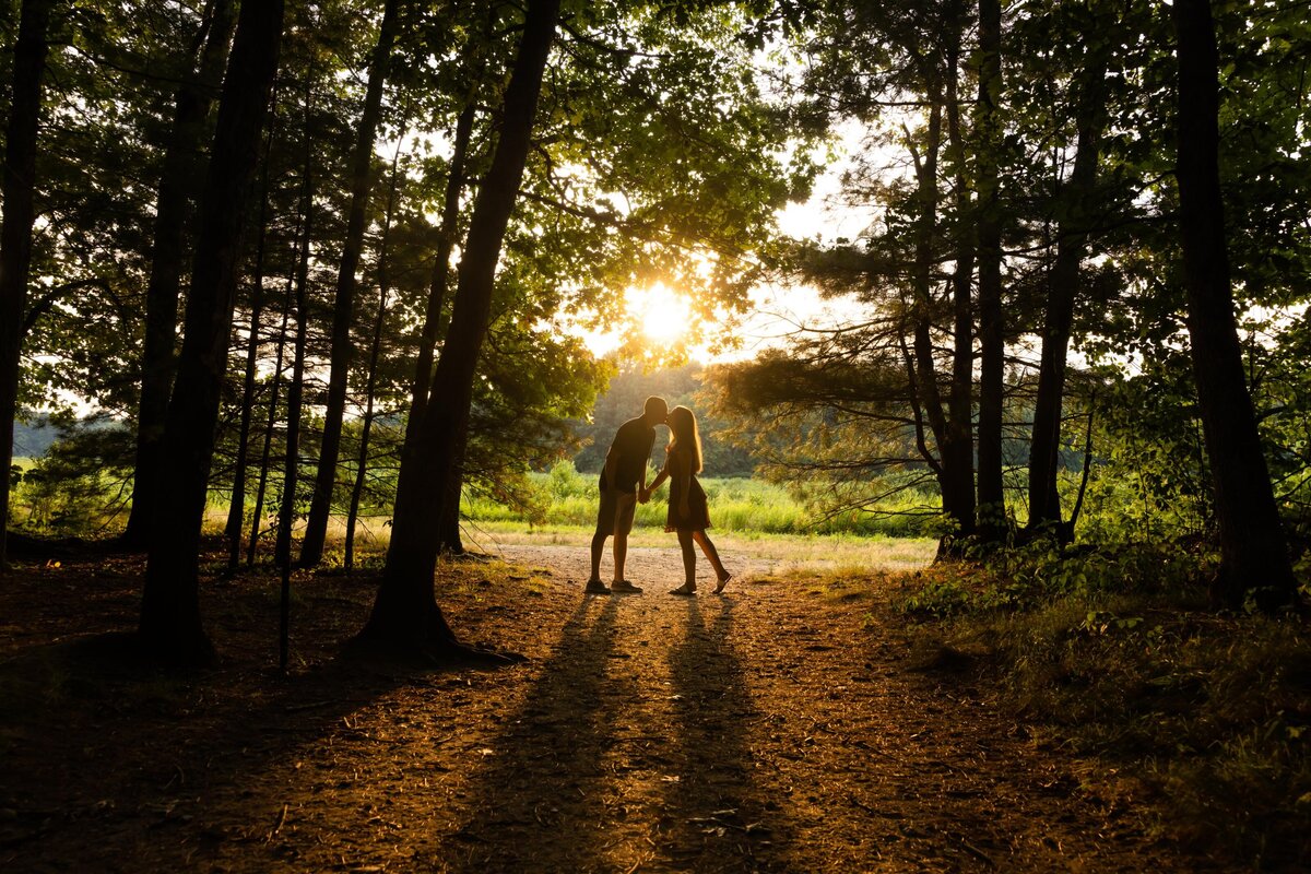 Chelmsford wedding photographer boston area engagement photo shoot outdoor