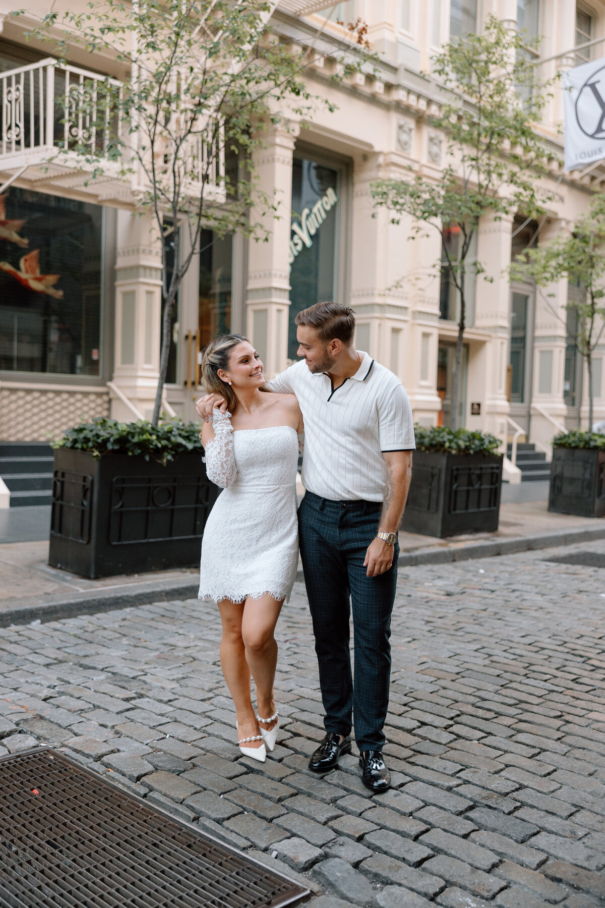 Tatia & Marco - NYC Soho Manhattan - Engagement Previews 057