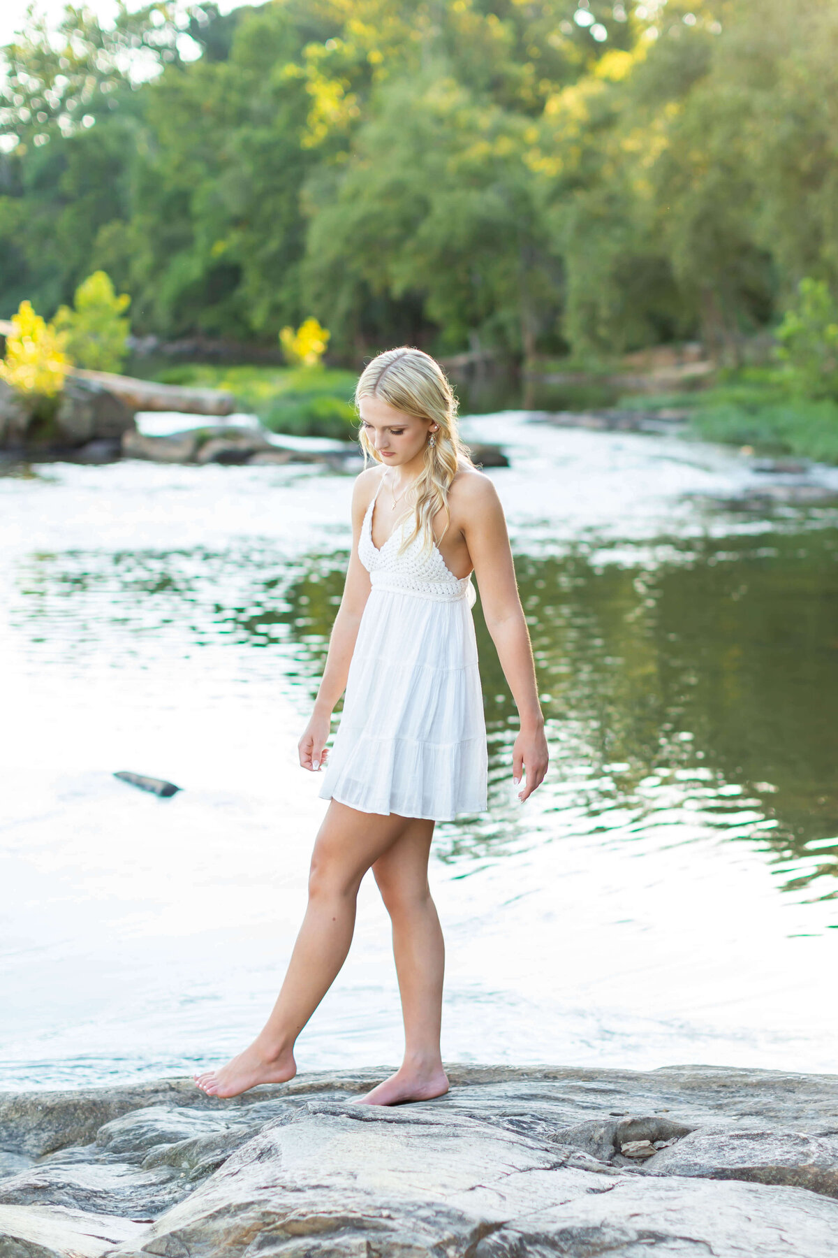 Summer Rustic Country Chic Senior Session -00053