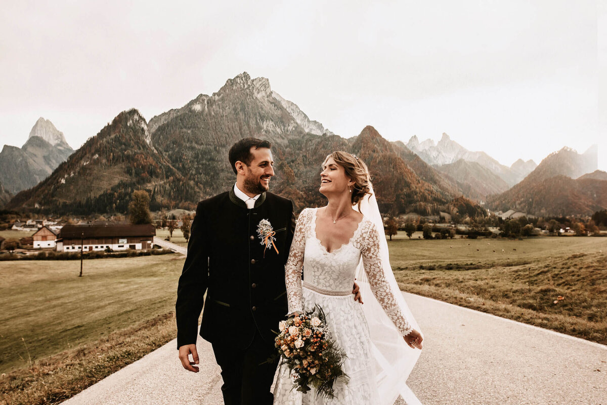 Destination wedding photography Austria