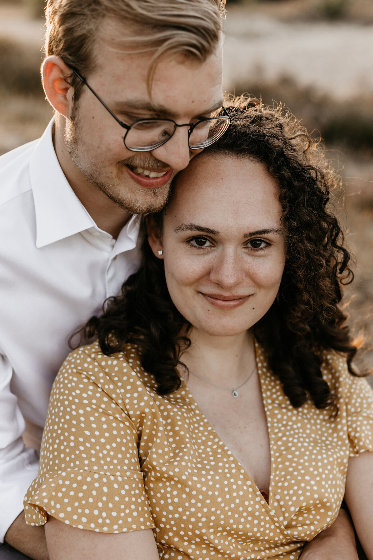 Elja & Rienk tijdens hun loveshoot in Noord-Nederland