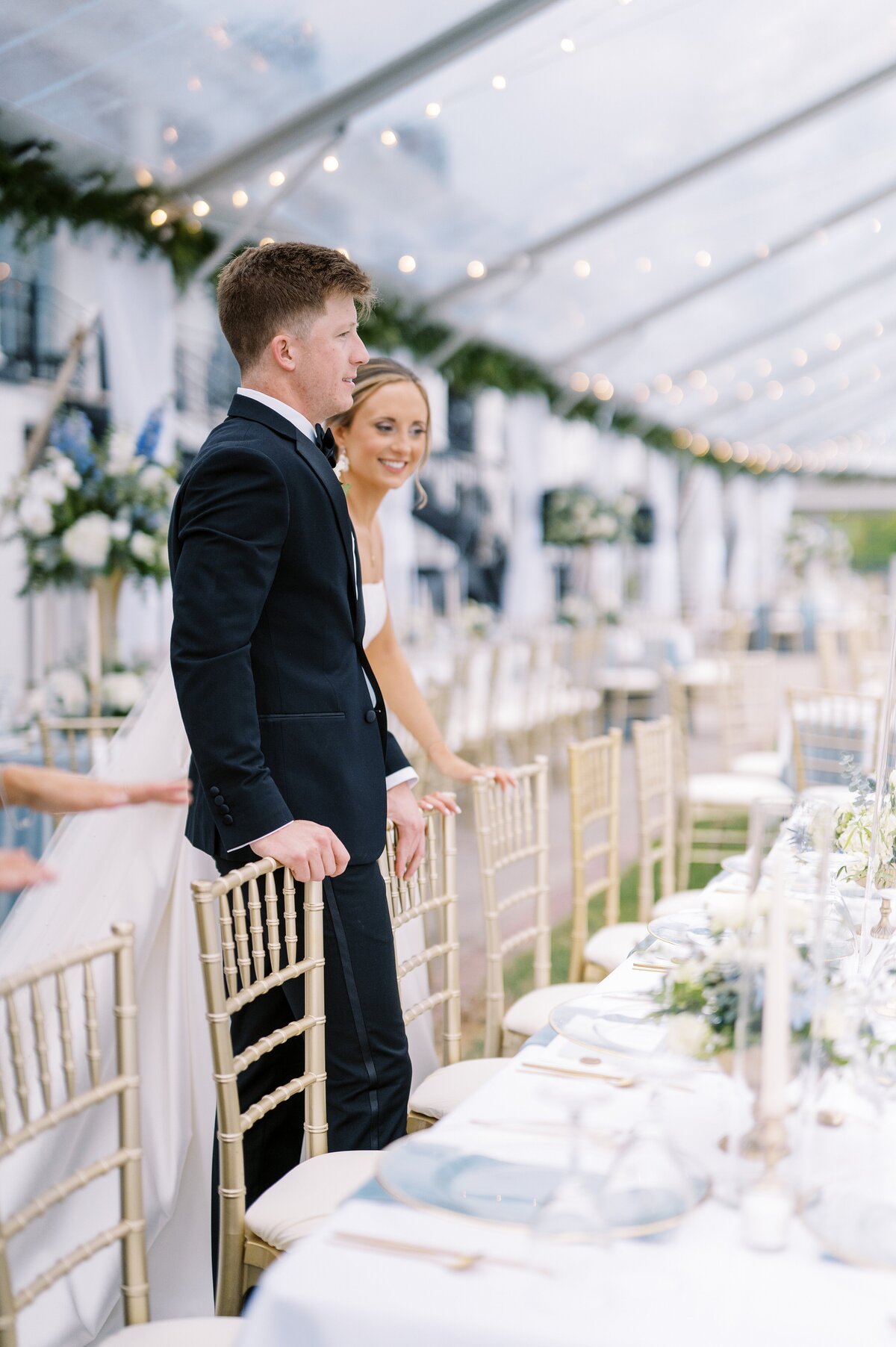 Natalie + Matthew Putman Wedding - Turtle Point Yacht and Country Club - Trolley and Reception Reveal-8