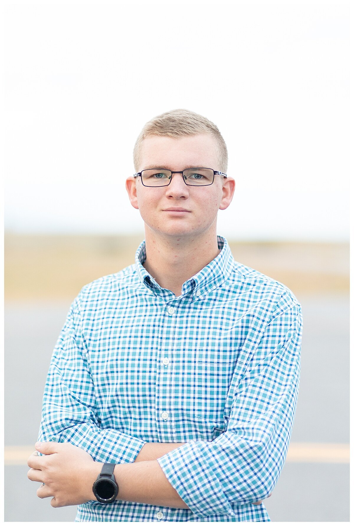 Hamilton Montana senior photo  of smiling senior guy