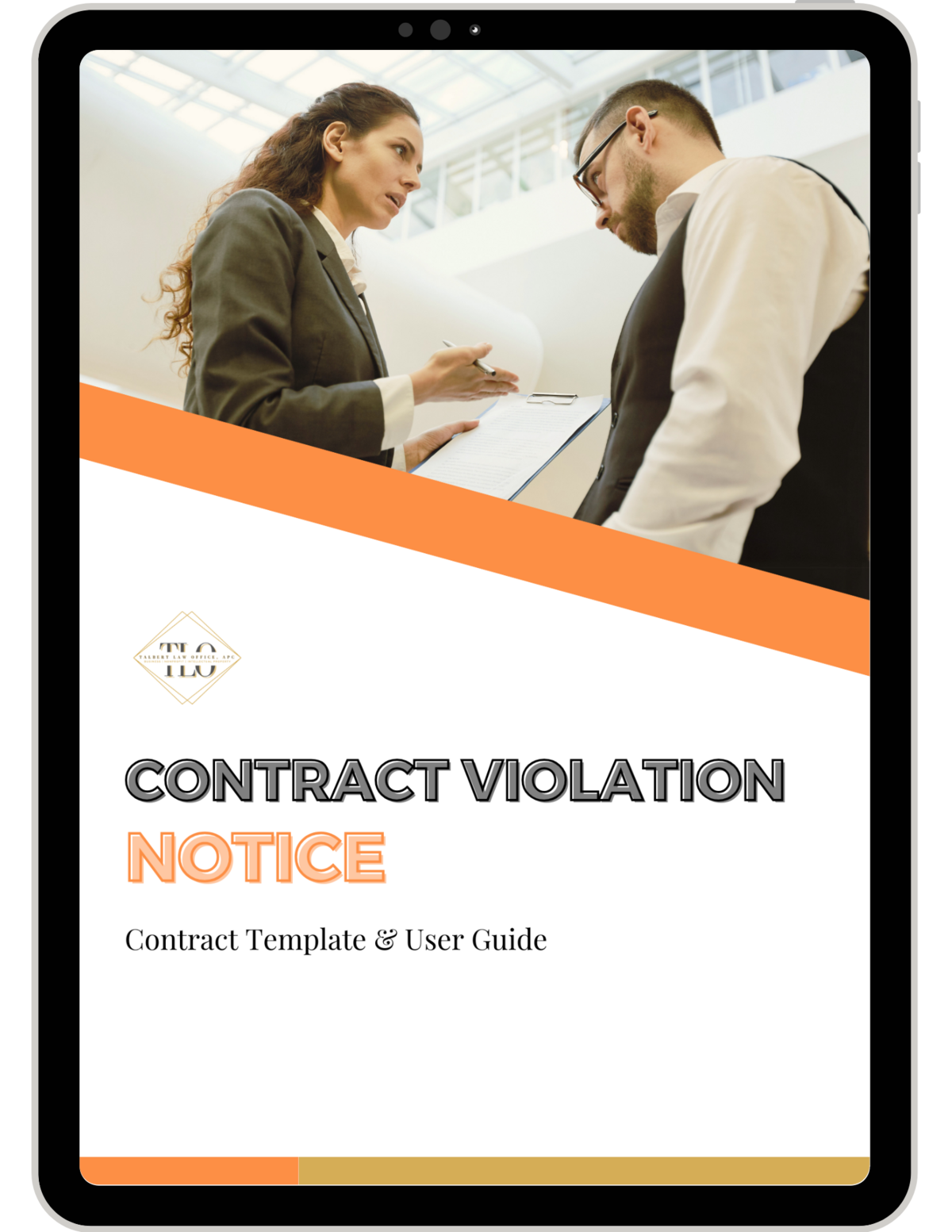 Breach of Contract Violation Notice