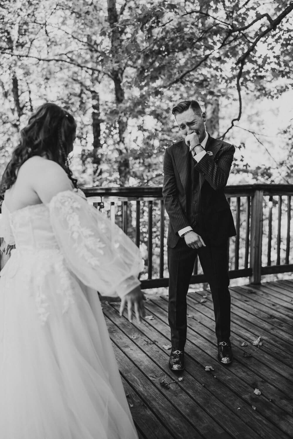 Groom is shocked and cries when seeing his viking bride