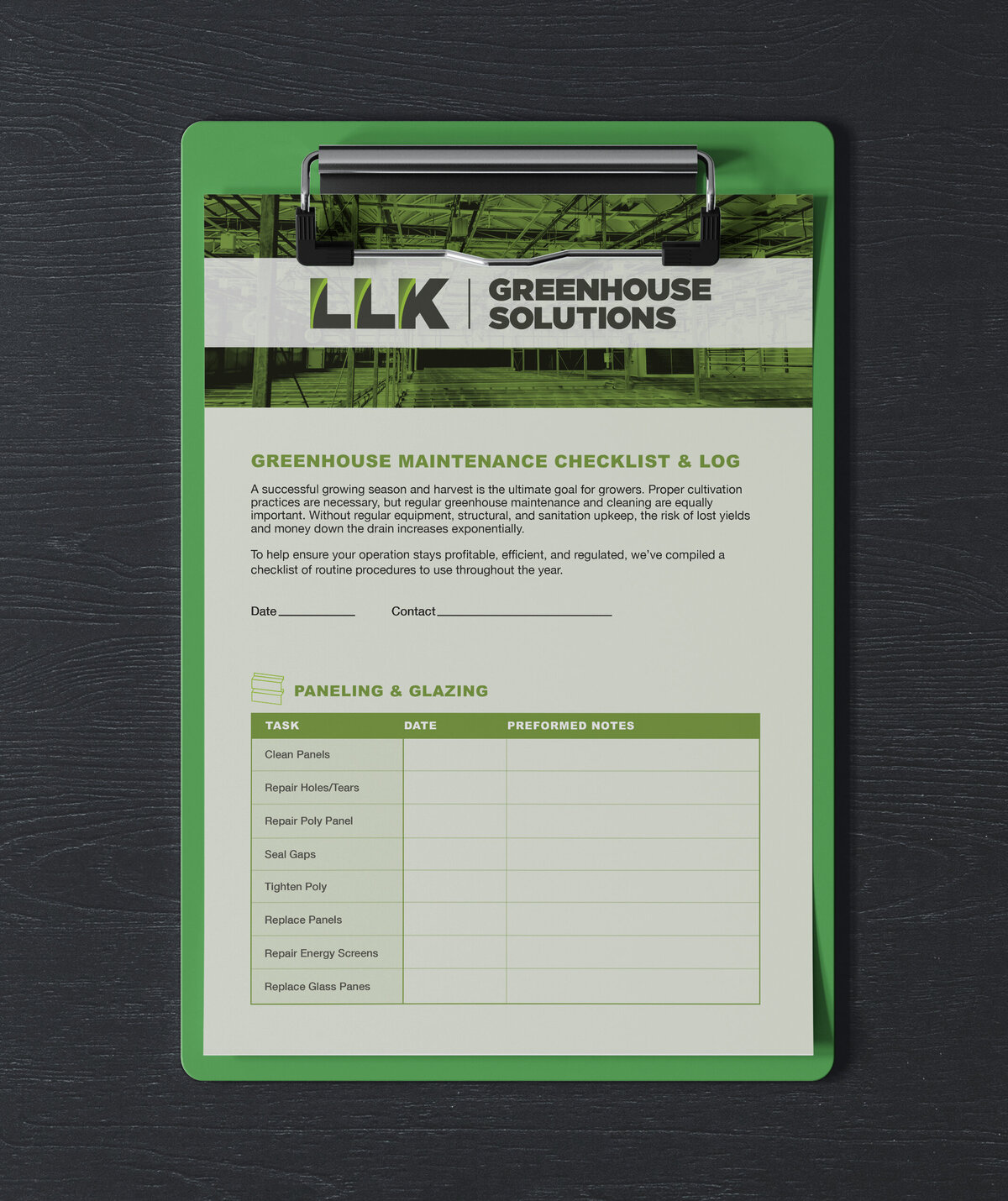 LLK Checklist