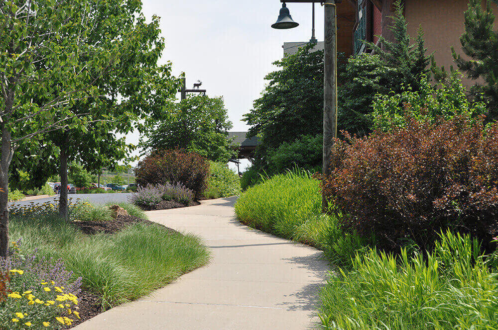 Commercial landscape company project in Kansas City