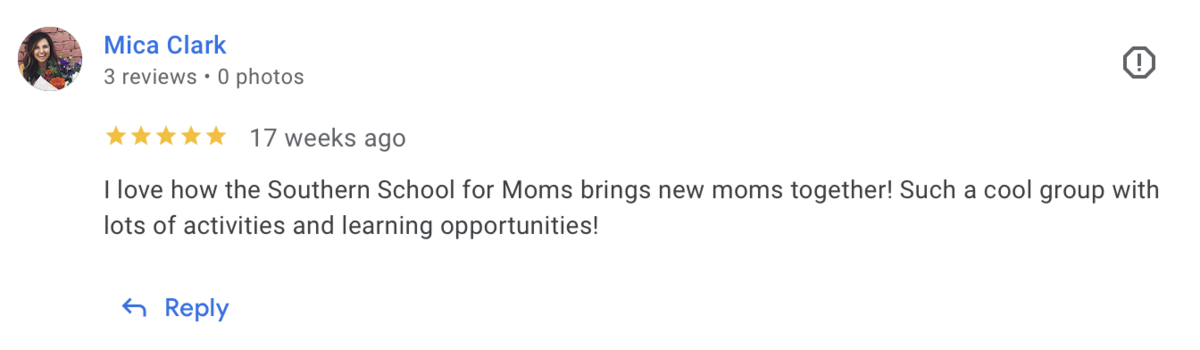 Google testimonial