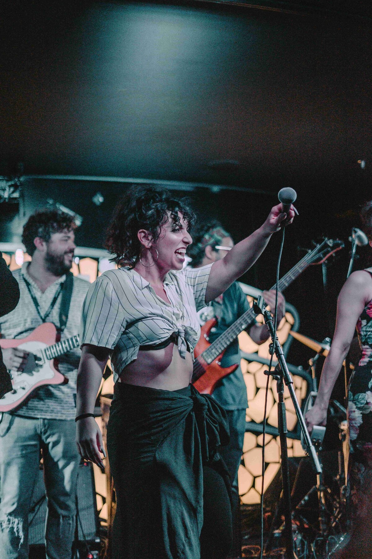 the band cool cool cool performing on jam cruise