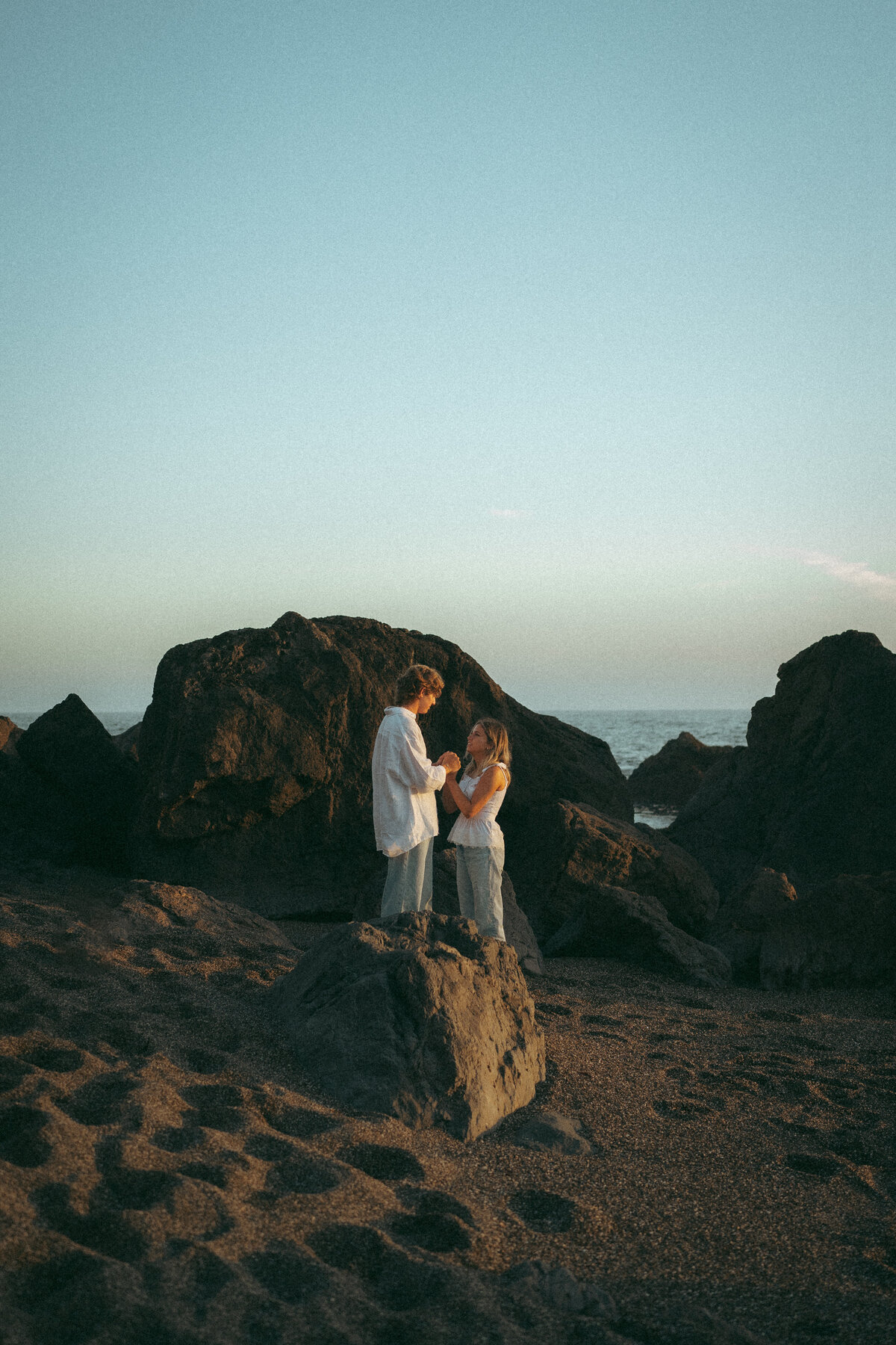 Whimsical Engagement Couples Photoshoot - Sonoma Coast, California