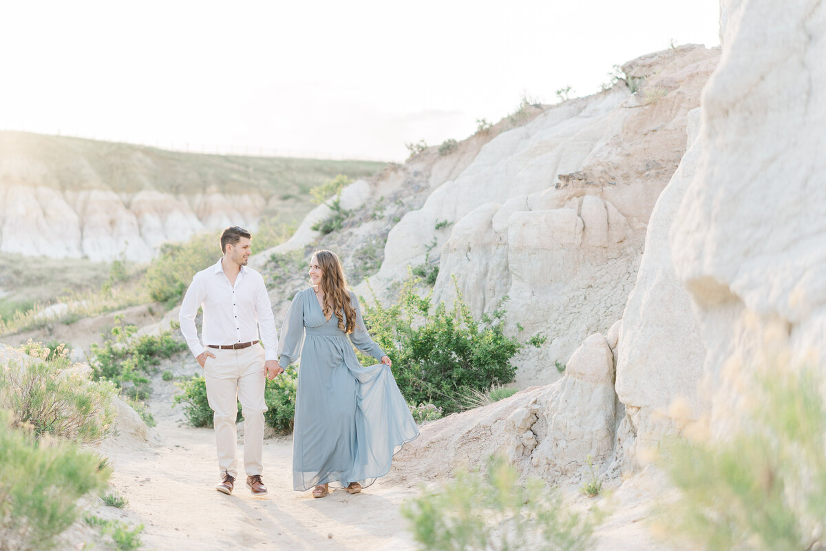 Paint Mines Interpretive Park El Paso Colorado Engagement Session Light and Airy Romantic Pictures Elena Spraguer Photography 0044