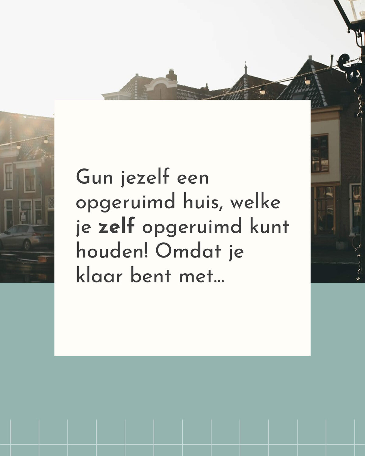 Studio Paoline Kruijssen - portfolio vormgeving - social media templates canva - Firma Opgeruimd - 14