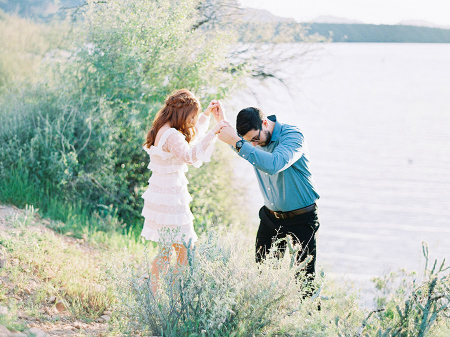 Ball Photo Co Butcher Jones Saguaro Lake Engagement Session Phoenix Arizona Fine Art Film Wedding Photographers (24)