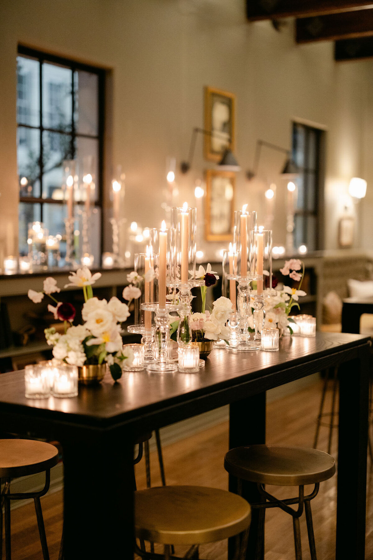 Gracie and Sean's wedding reception at il Mercato in New Orleans, LA