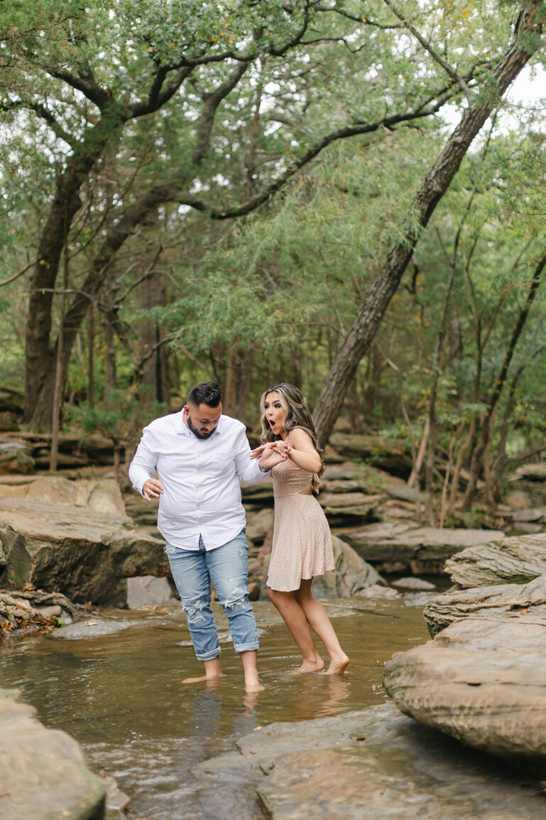 Stone creek engagement photoshoot with Alex Blair