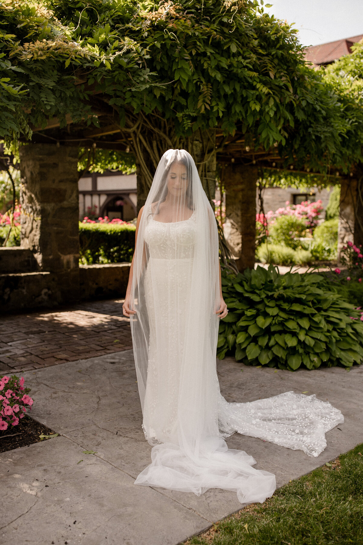 wedding-bride-veil-picture-connecticut-wedding