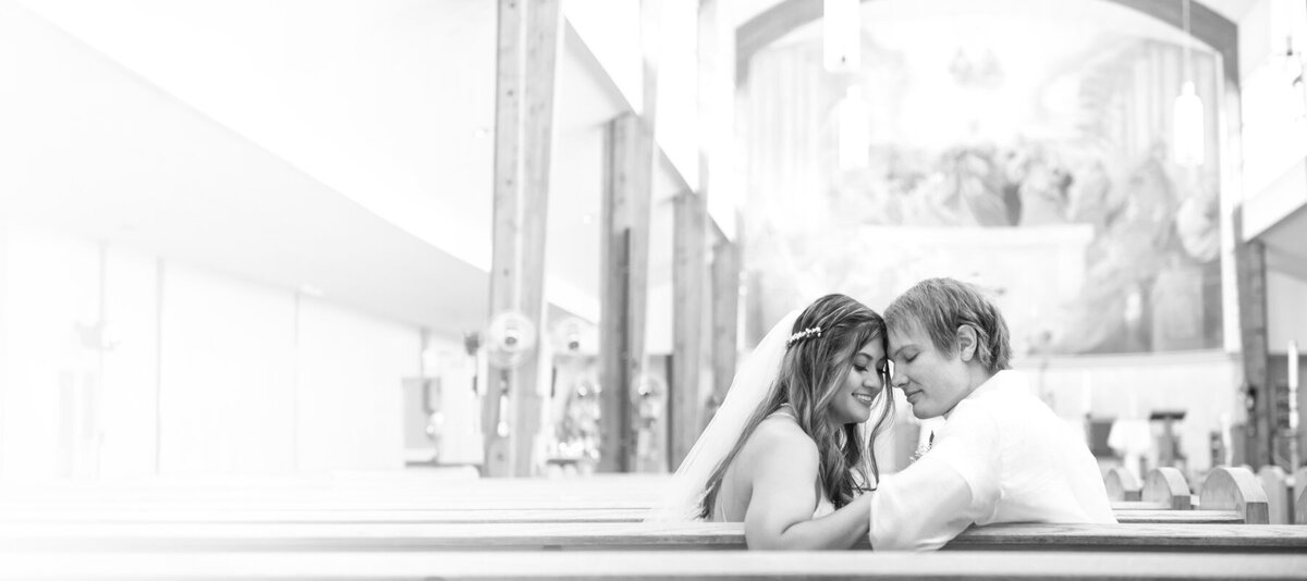 Toronto wedding photographer — bride and groom portrait