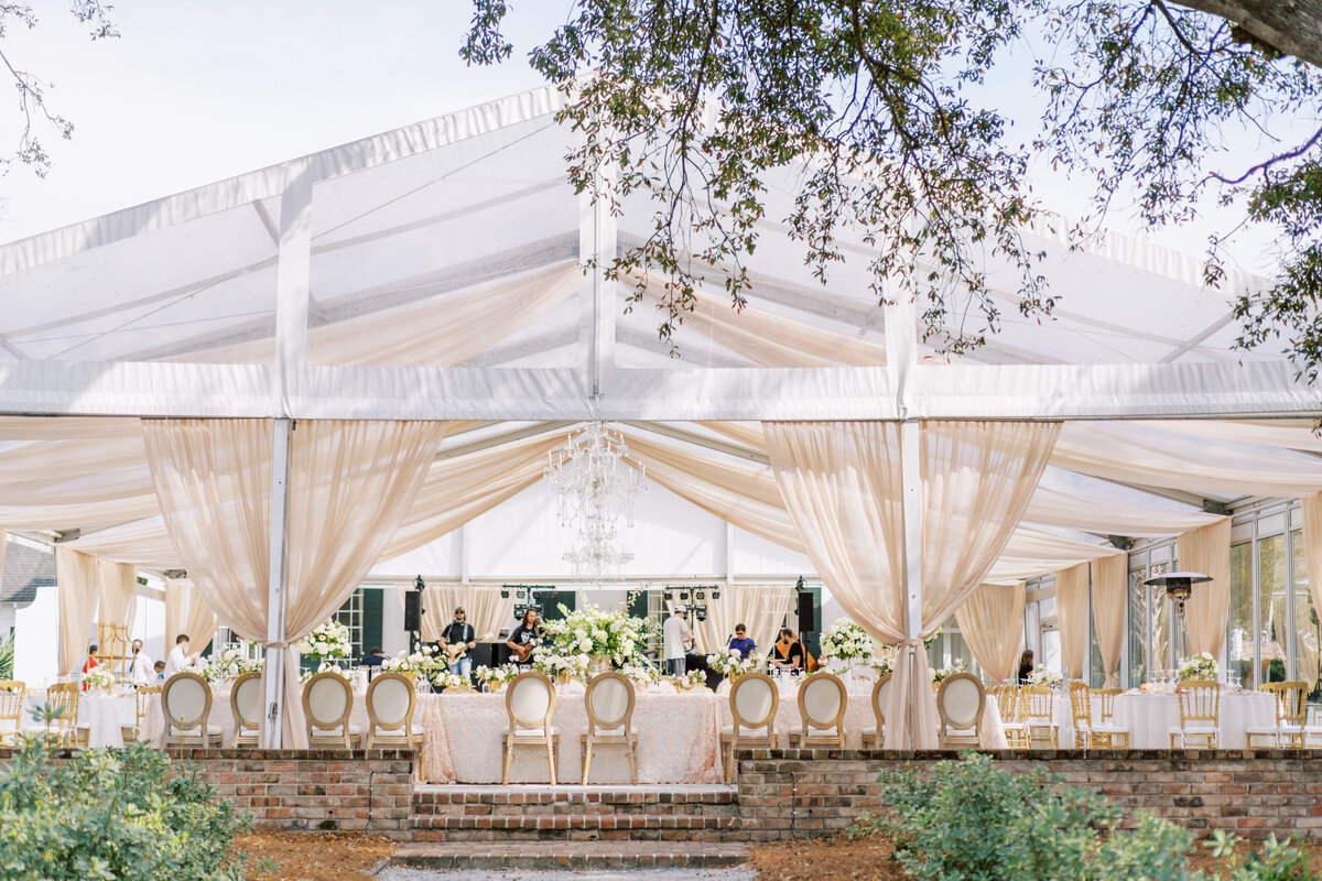 Charleston Full Service Event Draping for Tents and Wedding Venues - Pure Luxe Bride