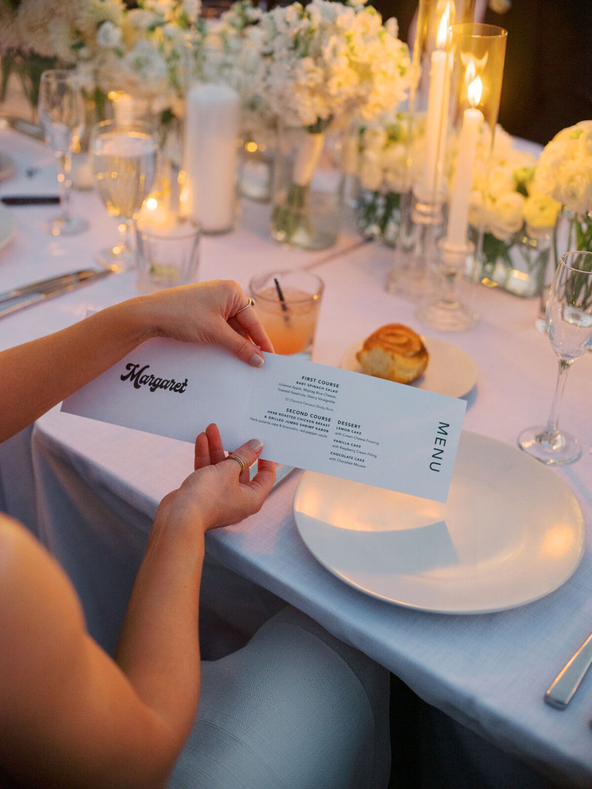 black-white-phoenix-wedding-unique-menu