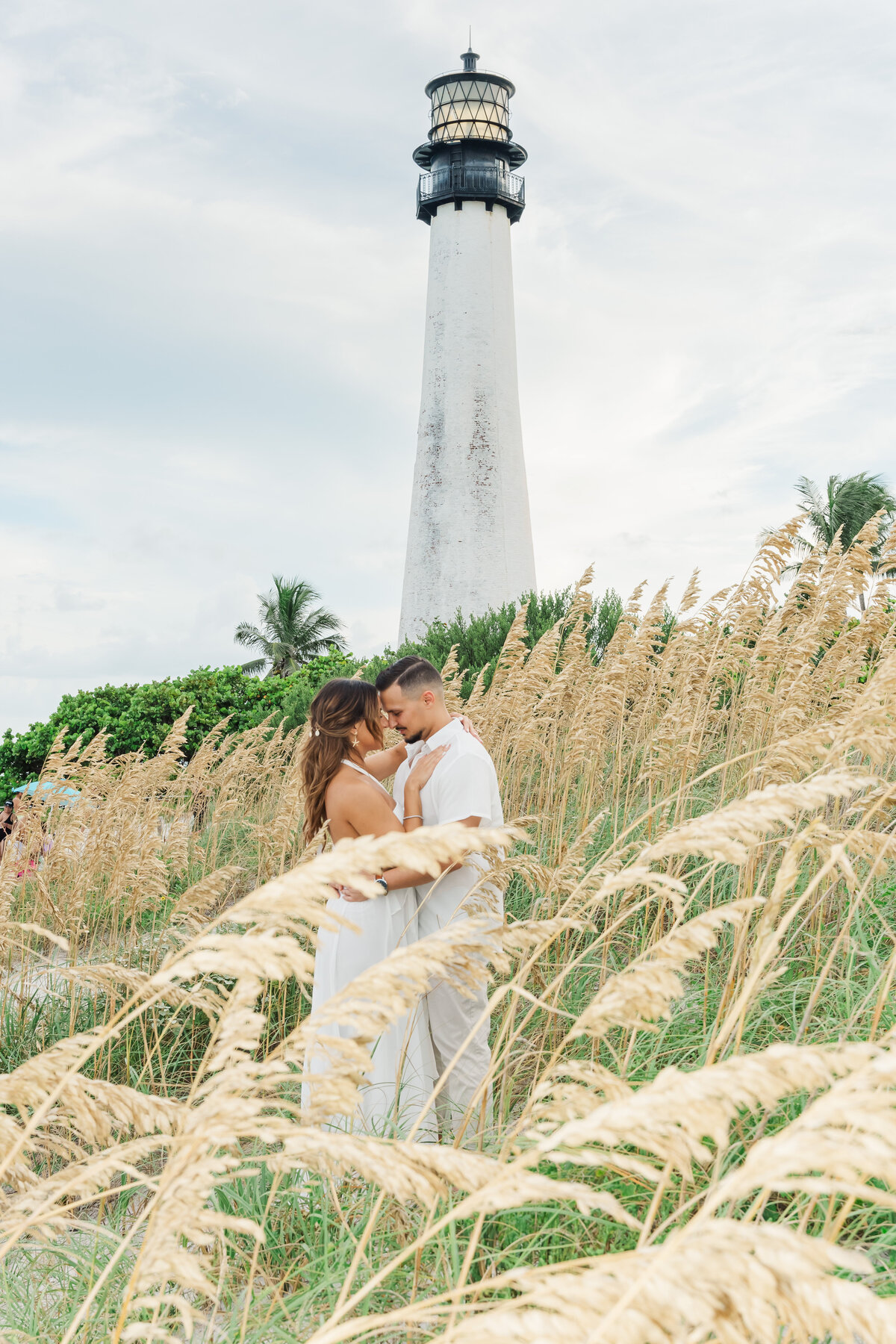 engagement at Vizcaya Museum and Gardens