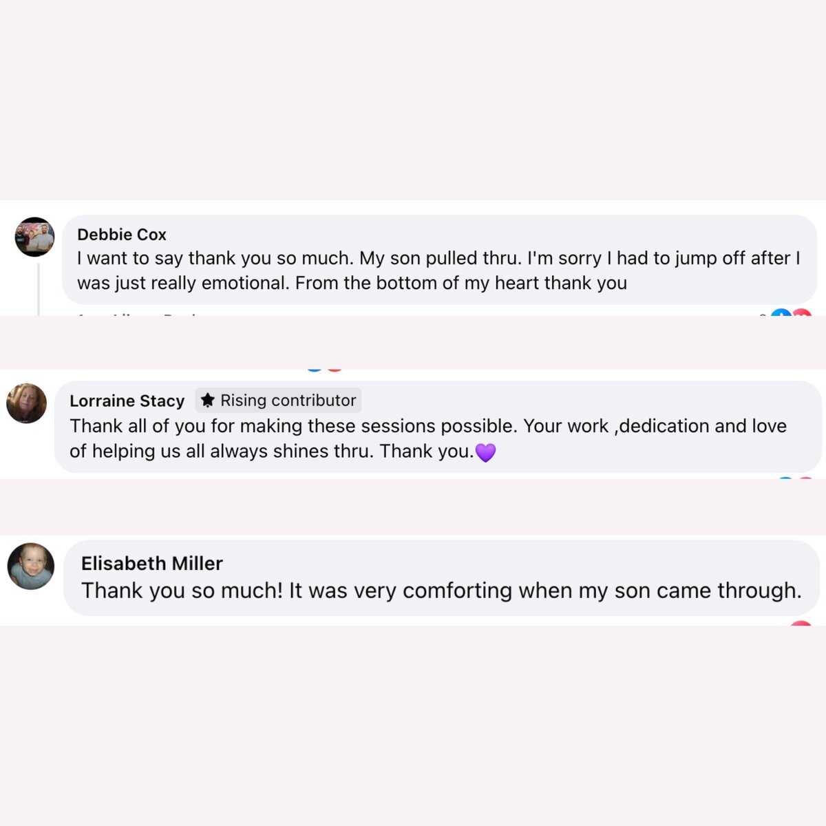 medium  testimonials with medium dana haines for psychic reading mediumship reading