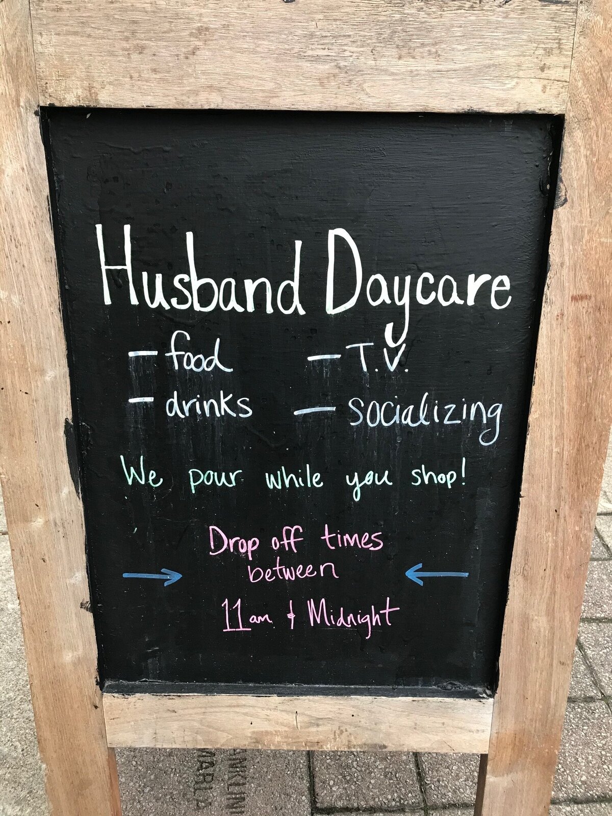 husband daycare