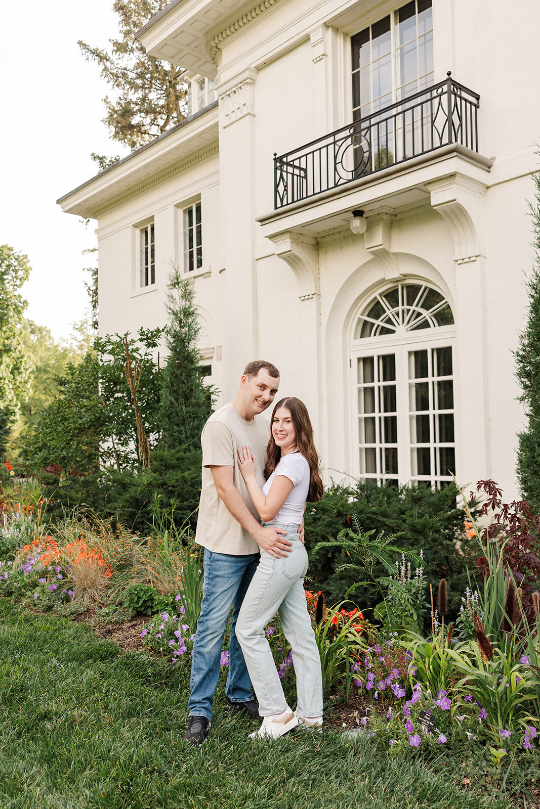 Alexis Fox Photography + Indianapolis + Indiana + Engagement Session + Newfields (15 of 37)