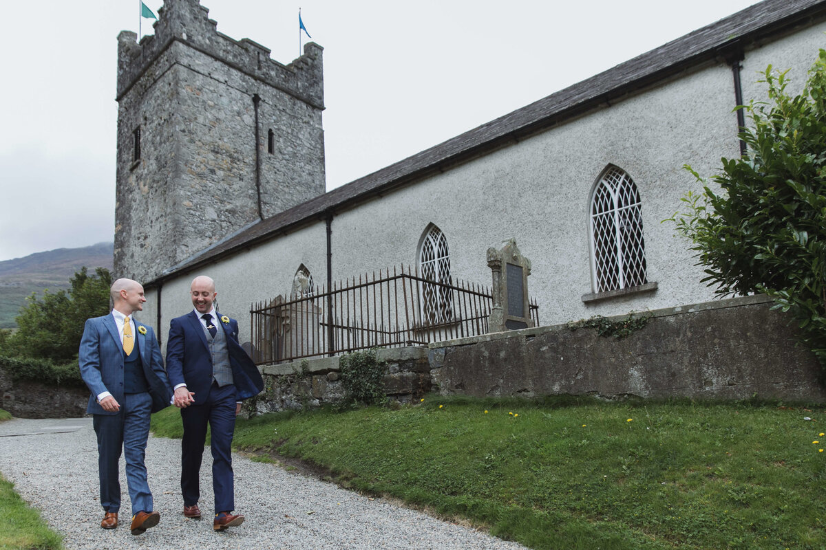 lgbtq groom wedding