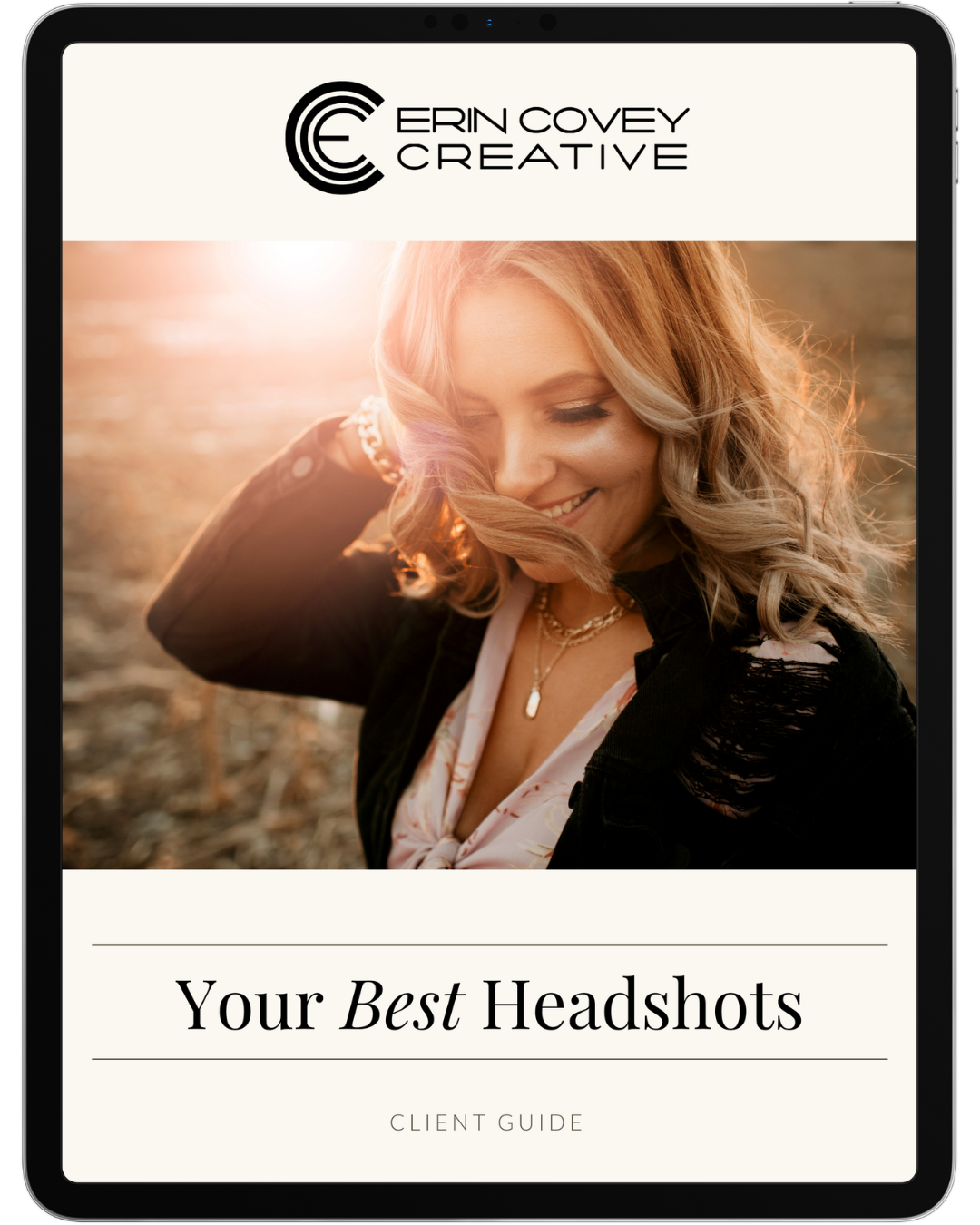 Headshot Guide Photography Educator Erin Covey Education