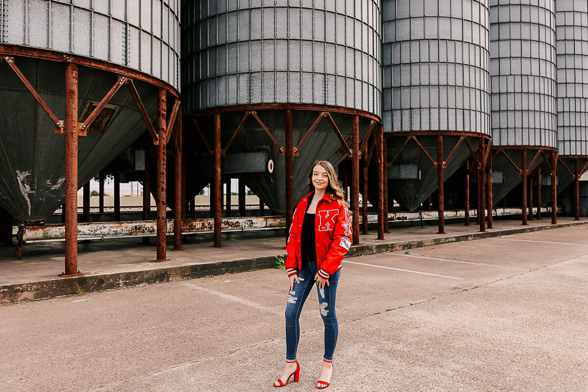 Letterman jacket at MKT distillery