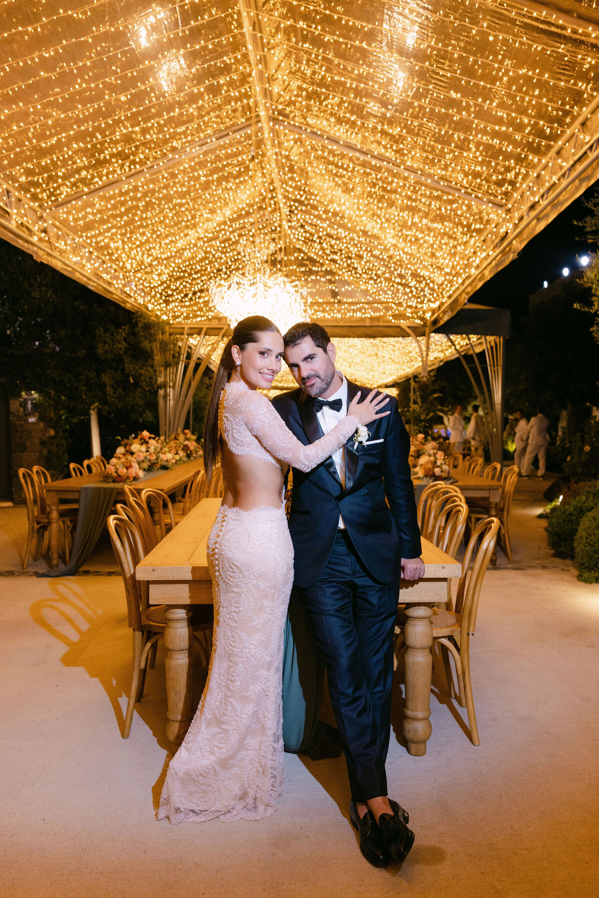 J&E | Glamorous Greece Wedding