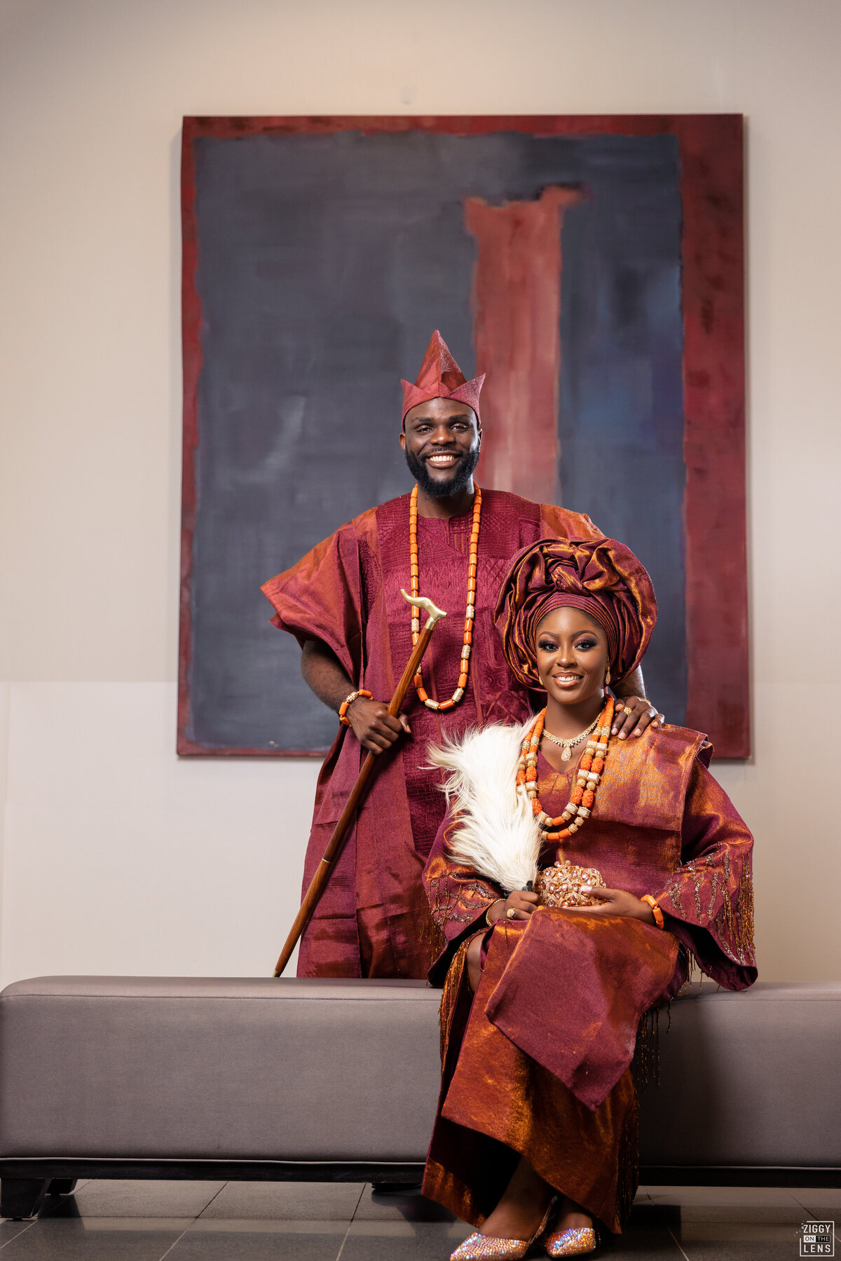 oruka events nigerian wedding planners planning and events in toronto yoruba traditional wedding iru buba gele make up ileke beads horse tail fan african wedding asoke asoebi bella naija weddings bride and groom abada fila _B6A2271-Edit