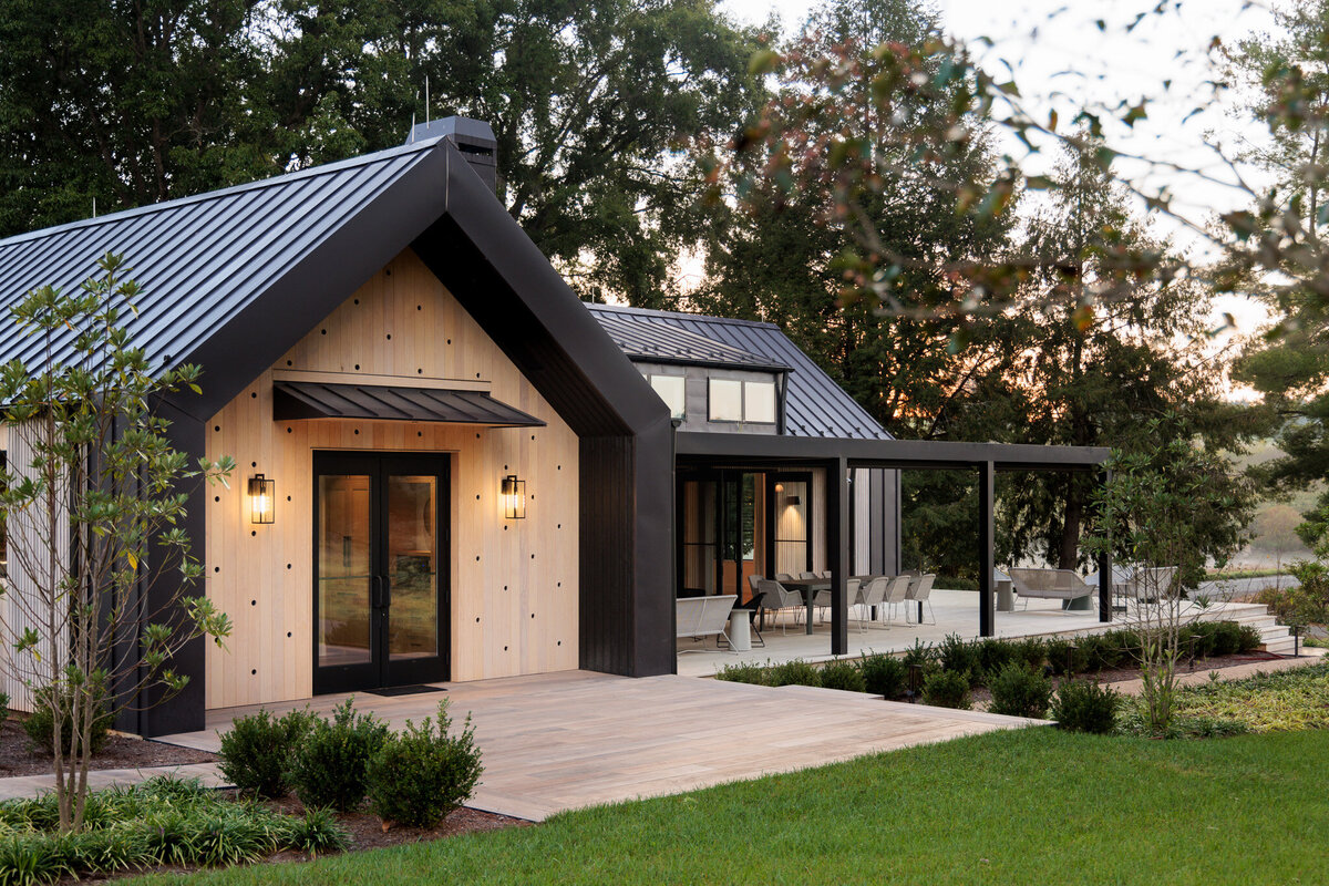 Virginia retreat on a vineyard
